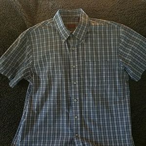 Men's Izod Size L Short Sleeve Casual Shirt